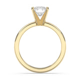 1.2CTW Dazzling Cushion Shape Center Solitaire Natural Diamond Ring Set on 14K GOLD