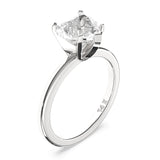 1.5CTW Dazzling Heart Shape Center Solitaire Natural Diamond Ring Set on 14K GOLD