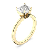 0.75CTW Dazzling Heart Shape Center Solitaire Natural Diamond Ring Set on 14K GOLD