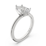 1.2CTW Dazzling Pear Shape Center Solitaire Natural Diamond Ring Set on 14K GOLD