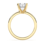 1.5CTW Dazzling Round Shape Center Solitaire Natural Diamond Ring Set on 14K GOLD