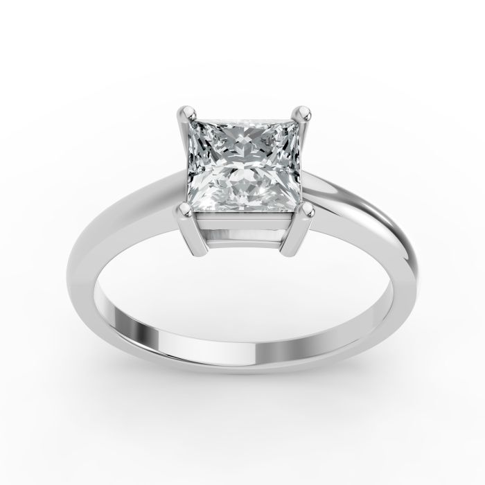 4 Prong Solitaire Ring