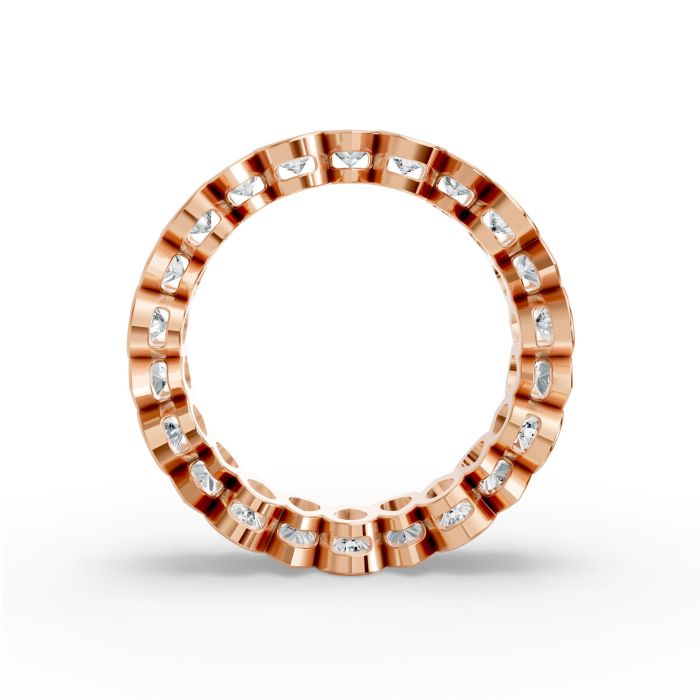 Pear Shape Diamond Eternity Bands in Gold