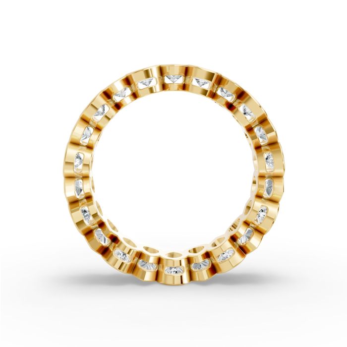 Pear Shape Diamond Eternity Bands in Gold