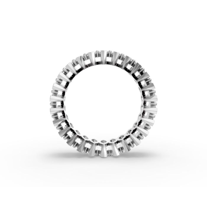 Marquise Shape Diamond Eternity Bands in Gold