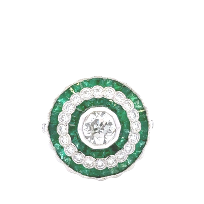 Rings  1.46  SI Sides set on 10.13gr Platinum