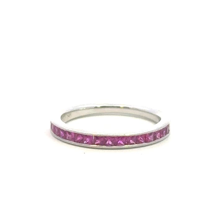 Rings SI Sides set on 2.11gr 14k WG