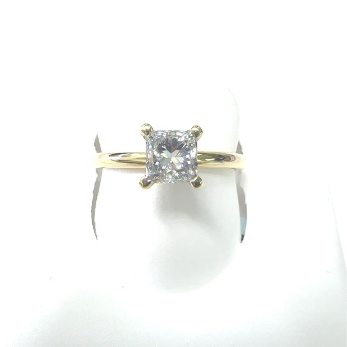 Rings-R, Lab Grown Diamond  14k YG  SBLG