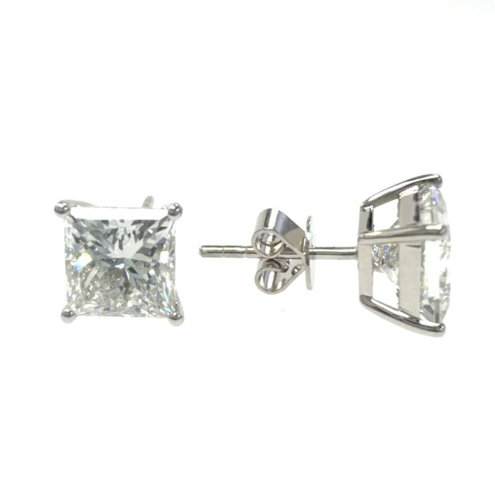 14KW LAB GROWN DIAMOND STUDS 1RD-0.98CT 1RD-0.98CTW 14KW-0.97GR