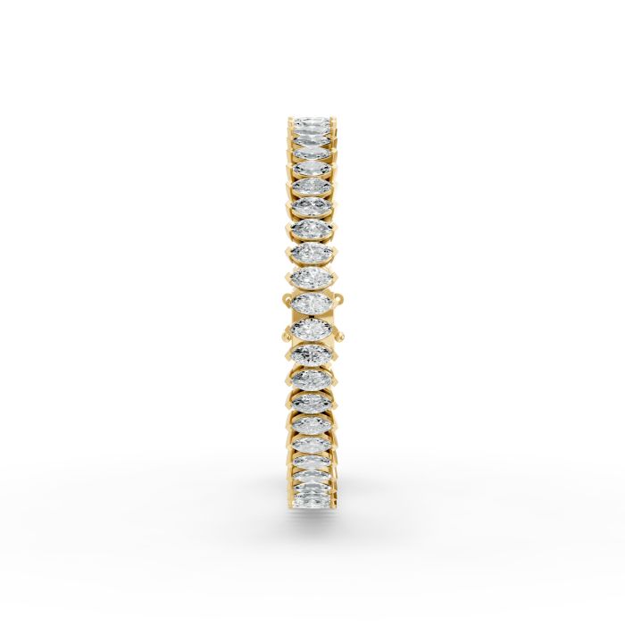 Marquise Shape Diamond Bracelets in Gold