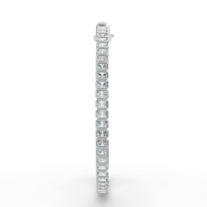 Radiant Shape Diamond Bracelets in Gold