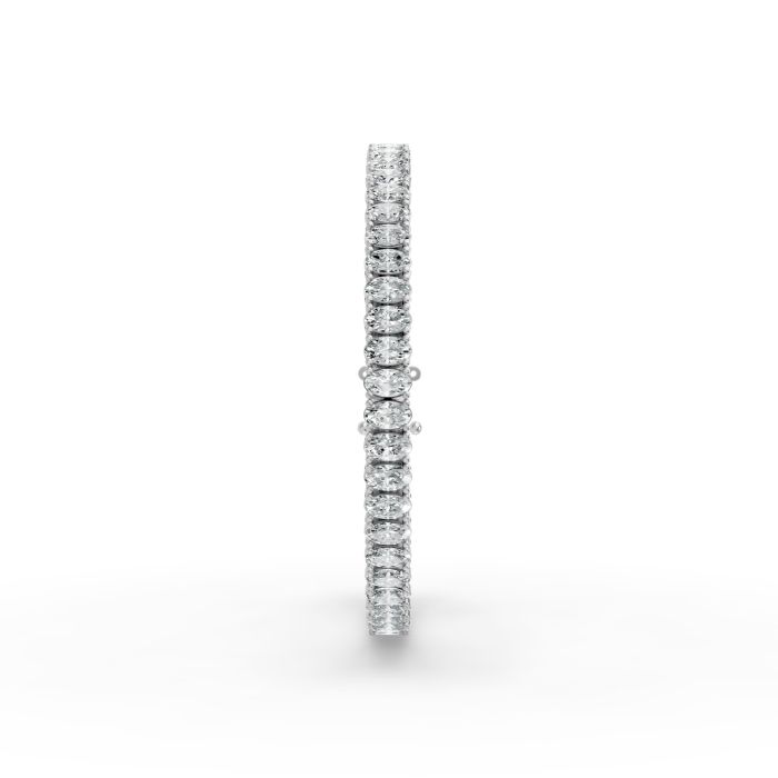 Oval Shape Diamond Bracelets in Gold