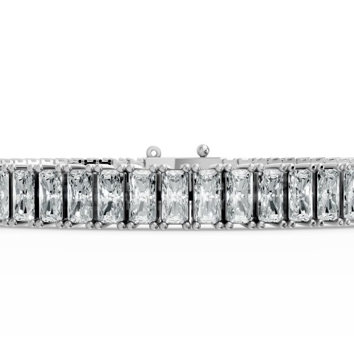 Radiant Shape Diamond Bracelets in Gold