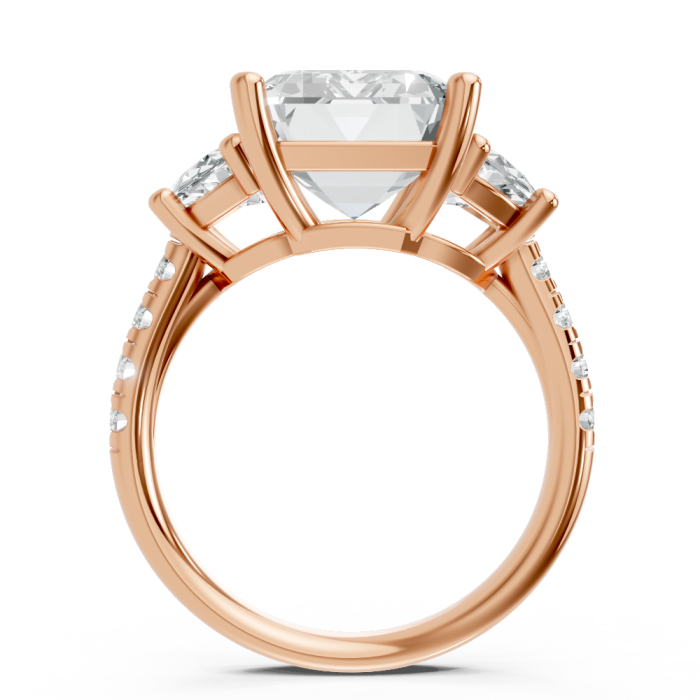 Emerald 14K White Gold Fashion Bridal Ring