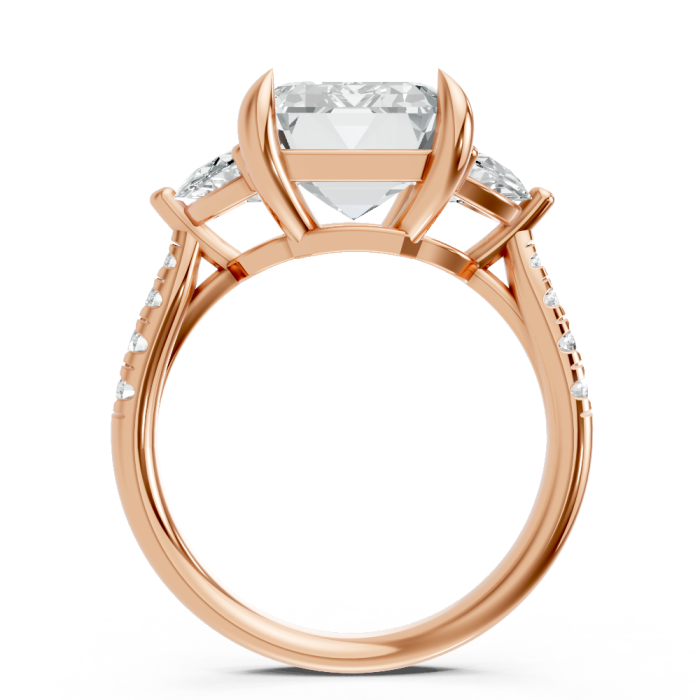 Emerald 14K White Gold Fashion Bridal Ring