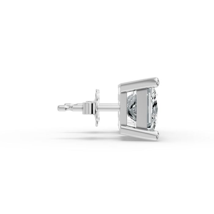 4 Prong Solitaire Earrings