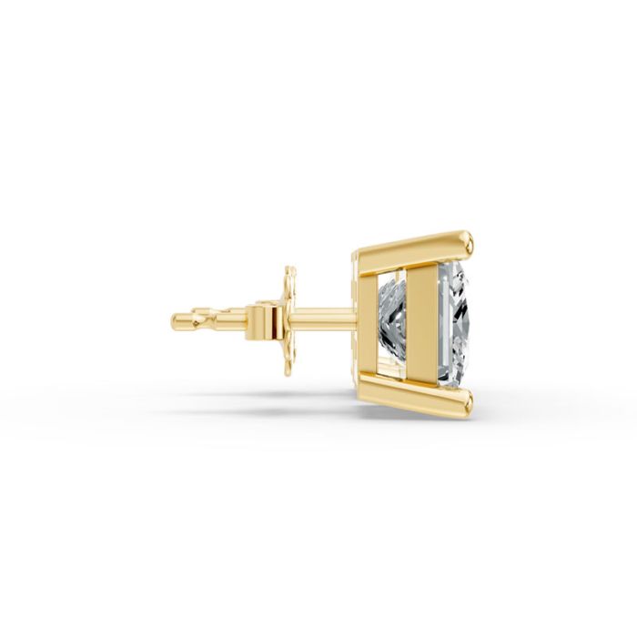 4 Prong Solitaire Earrings