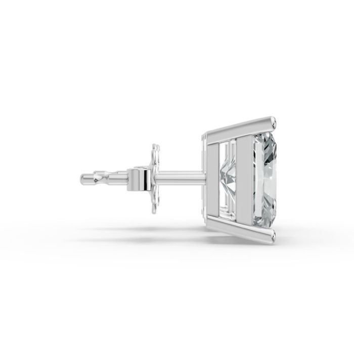 4 Prong Solitaire Earrings