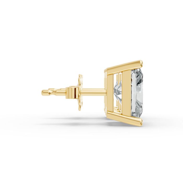 4 Prong Solitaire Earrings