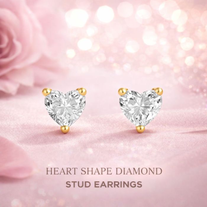 3 Prong Solitaire Earrings