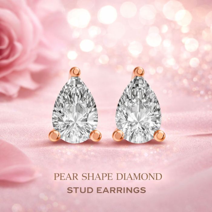 3 Prong Solitaire Earrings