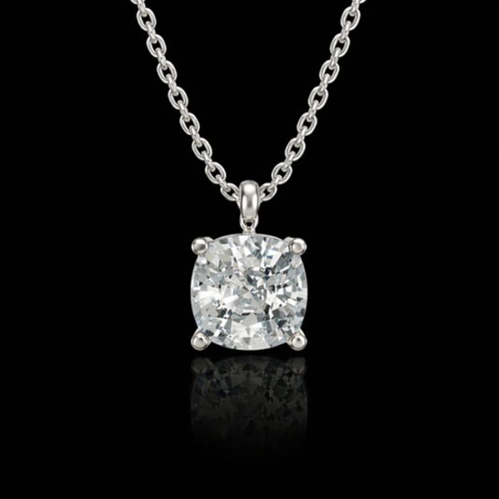 4 Prong Solitaire Pendant