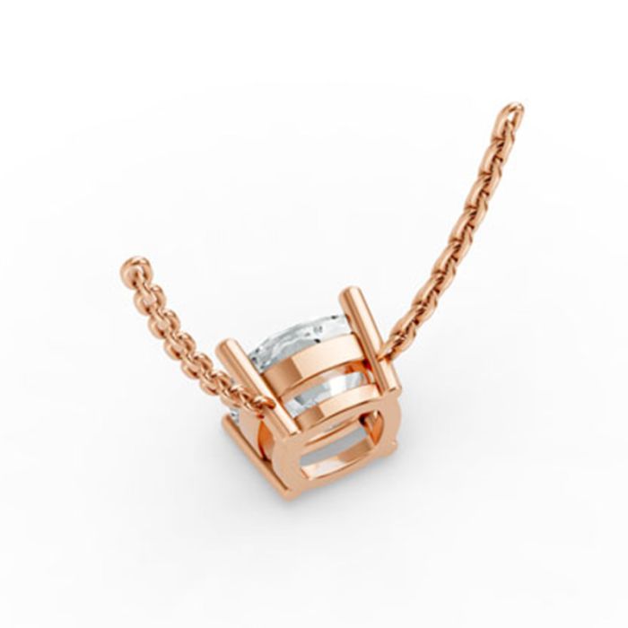 4 Prong Solitaire Pendant