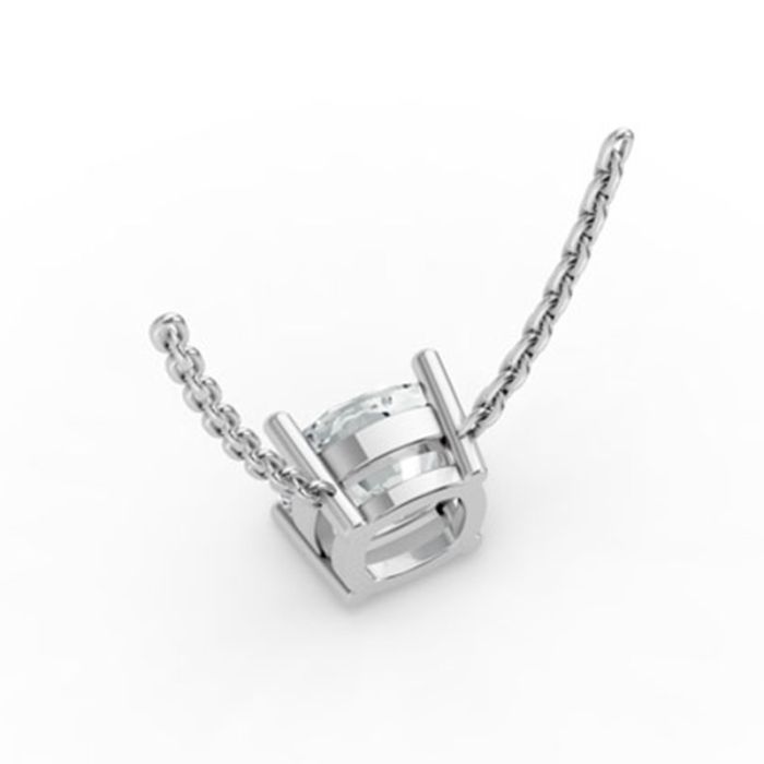 4 Prong Solitaire Pendant