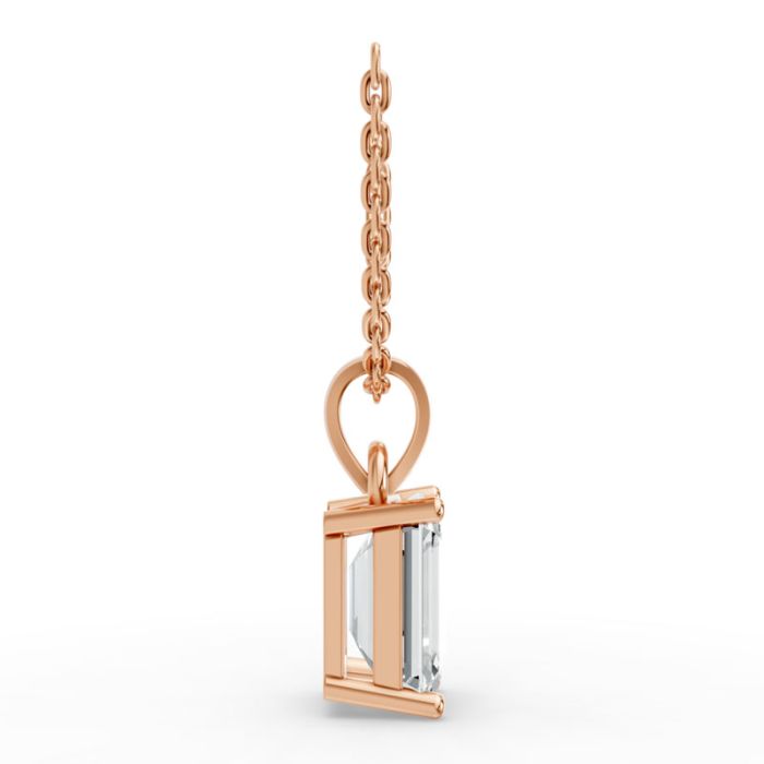 4 Prong Solitaire Pendant