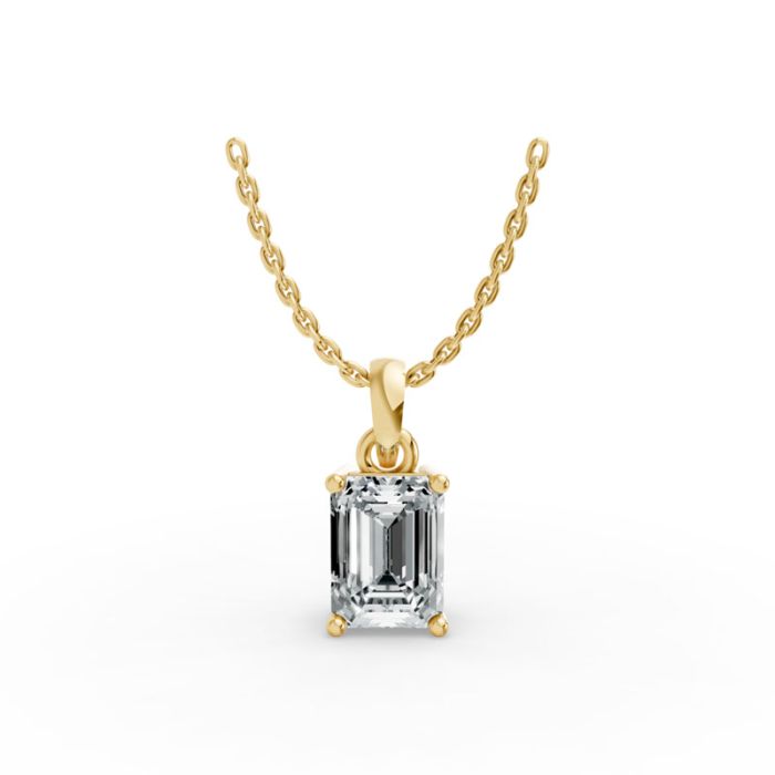 4 Prong Solitaire Pendant
