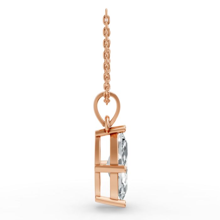 4 Prong Solitaire Pendant