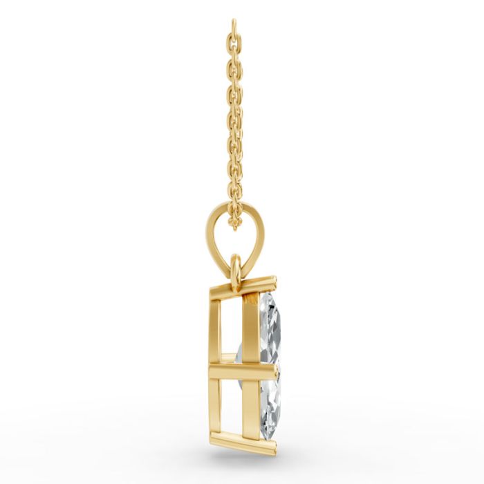 4 Prong Solitaire Pendant