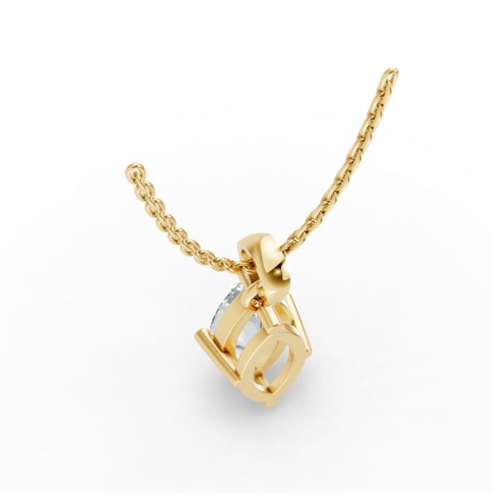4 Prong Solitaire Pendant