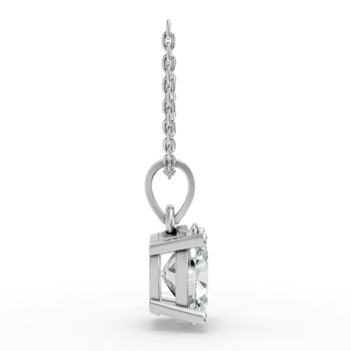 4 Prong Solitaire Pendant