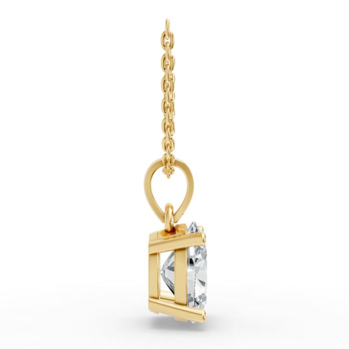 4 Prong Solitaire Pendant