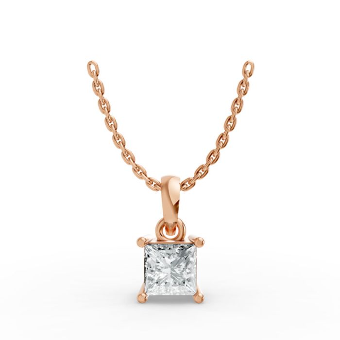 4 Prong Solitaire Pendant