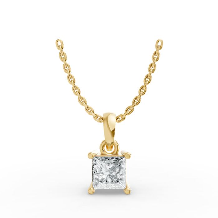 4 Prong Solitaire Pendant