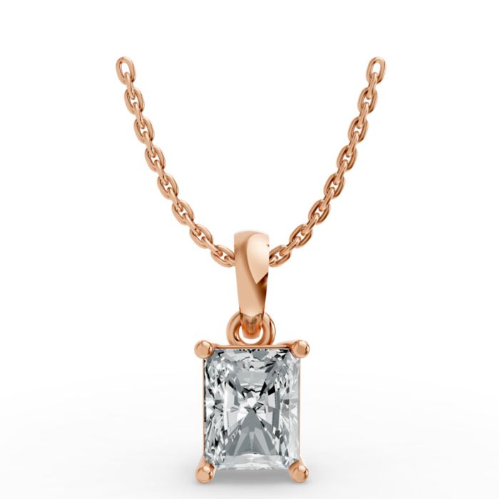 4 Prong Solitaire Pendant