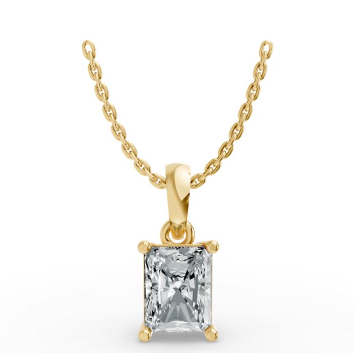 4 Prong Solitaire Pendant