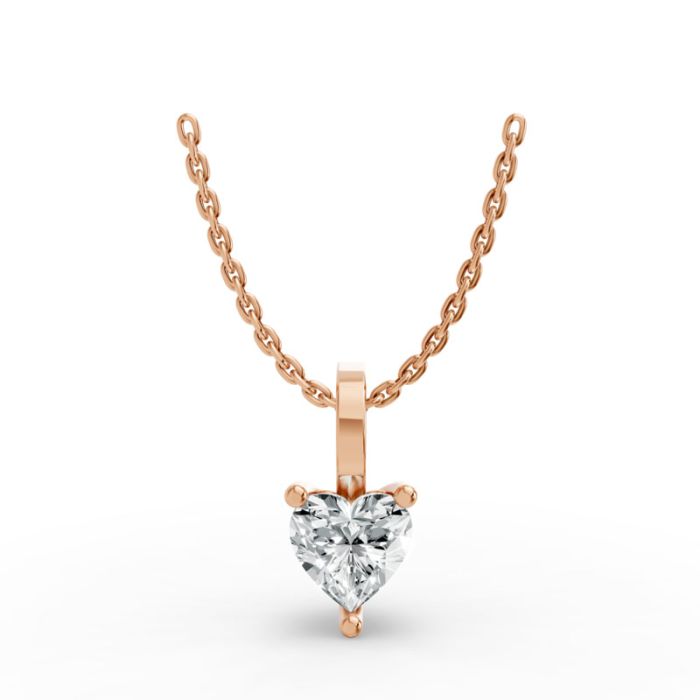 3 Prong Solitaire Pendant