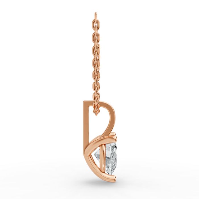 3 Prong Solitaire Pendant