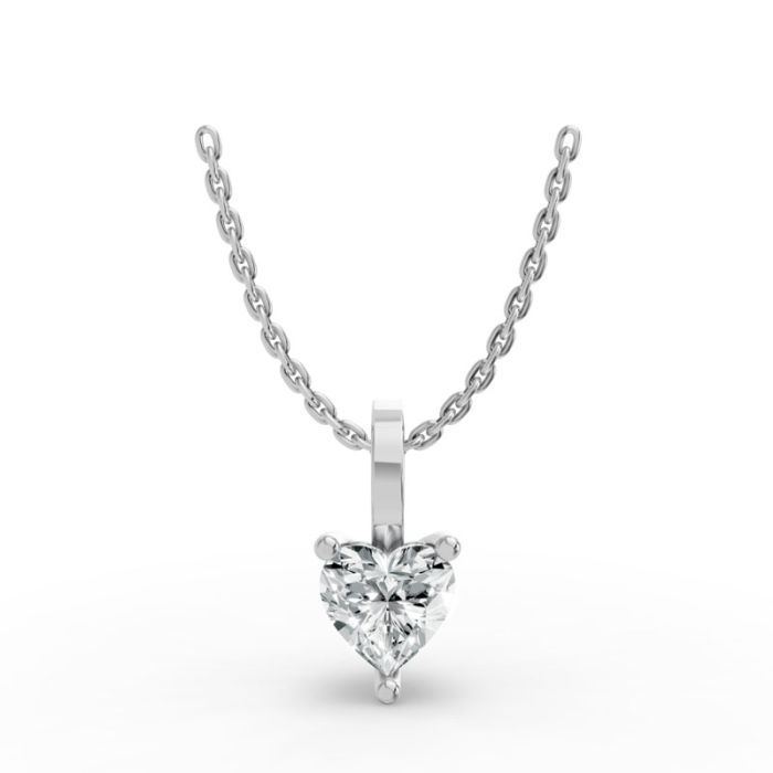 3 Prong Solitaire Pendant