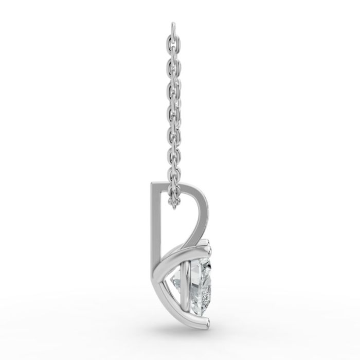 3 Prong Solitaire Pendant