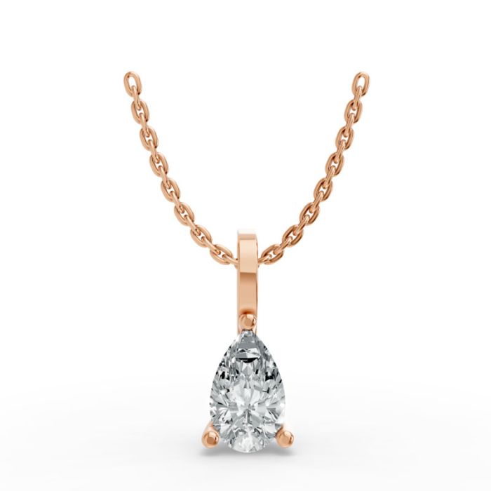 3 Prong Solitaire Pendant