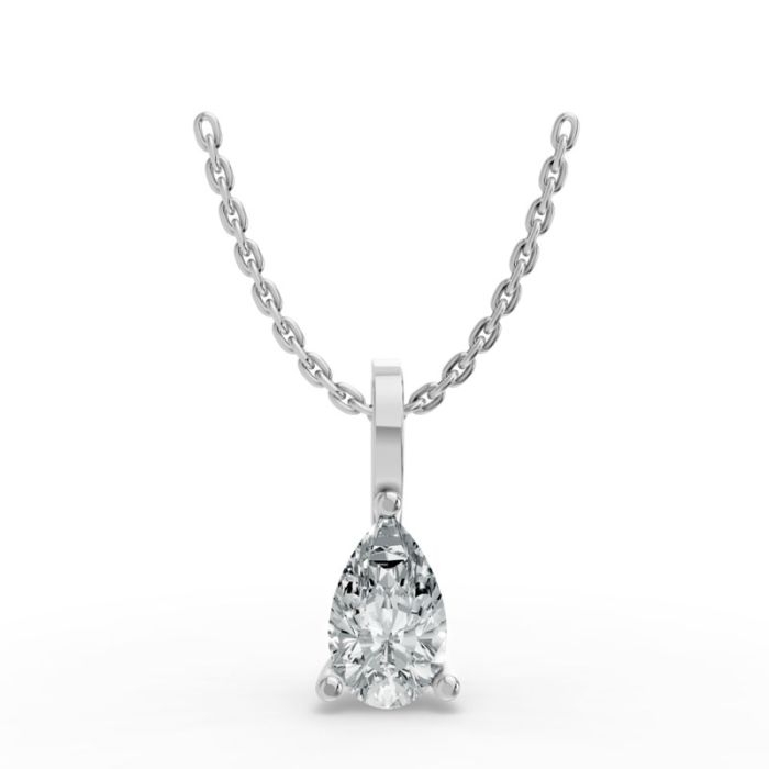 3 Prong Solitaire Pendant