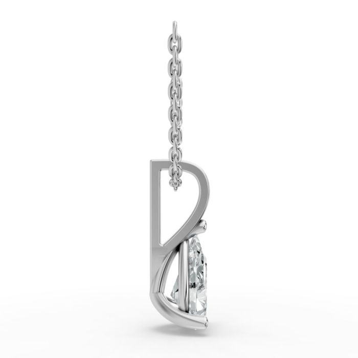 3 Prong Solitaire Pendant