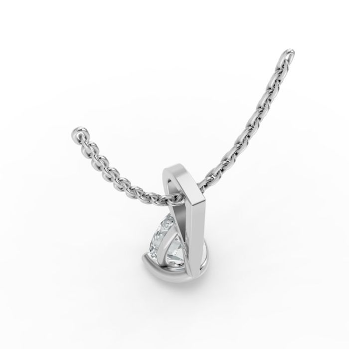 3 Prong Solitaire Pendant