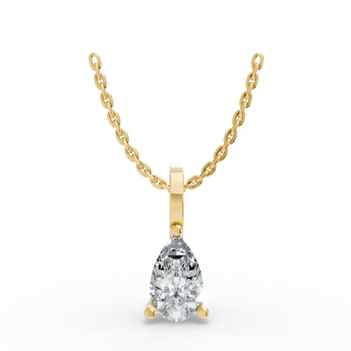 3 Prong Solitaire Pendant