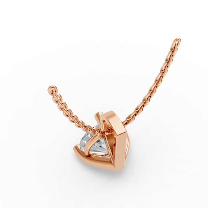 3 Prong Solitaire Pendant