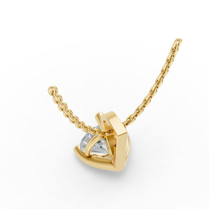 3 Prong Solitaire Pendant